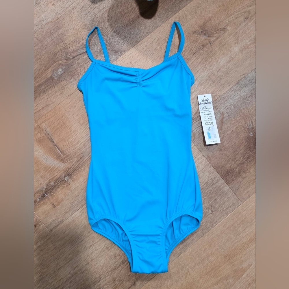 Body Wrappers Vibrant Blue Camisole Leotard X-Small (002)
